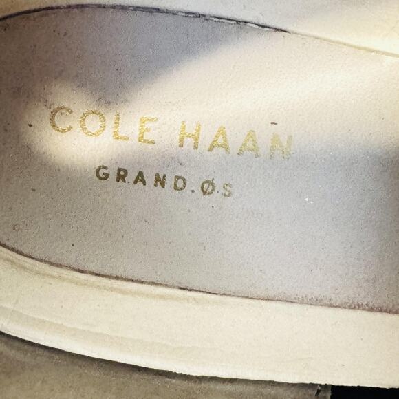 Cole Haan Shoes Womens 9.5 Blue Stitchlite Knit Wingtip Oxford Grand OS Sneakers - Picture 11 of 13